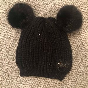 🌸 Disney 🌸 Sequined Pom Pom Winter Hat